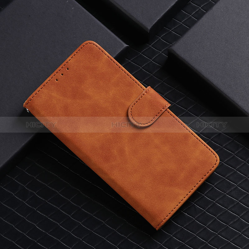 Funda de Cuero Cartera con Soporte Carcasa L03Z para Huawei Mate 40 Pro Marron