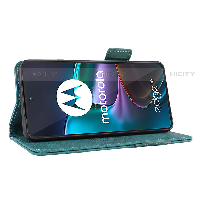 Funda de Cuero Cartera con Soporte Carcasa L03Z para Motorola Moto Edge 30 5G