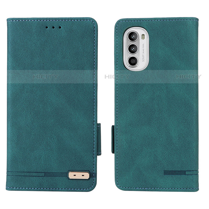 Funda de Cuero Cartera con Soporte Carcasa L03Z para Motorola Moto G52j 5G