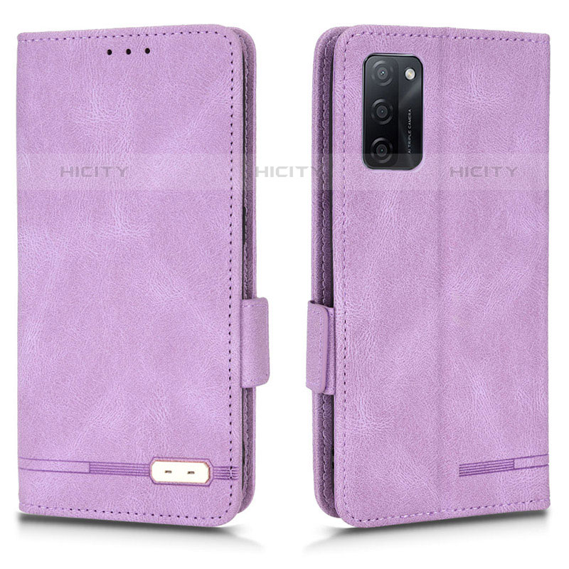 Funda de Cuero Cartera con Soporte Carcasa L03Z para Oppo A55S 5G