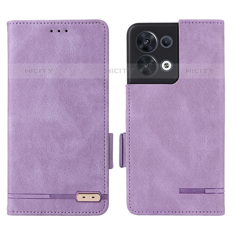 Funda de Cuero Cartera con Soporte Carcasa L03Z para Oppo Reno8 5G