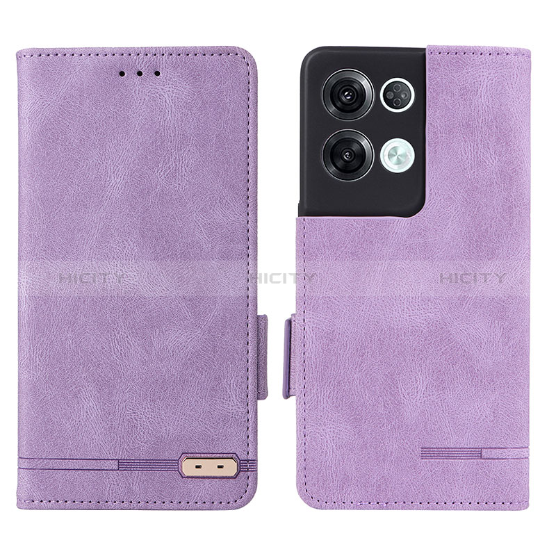 Funda de Cuero Cartera con Soporte Carcasa L03Z para Oppo Reno9 Pro+ Plus 5G