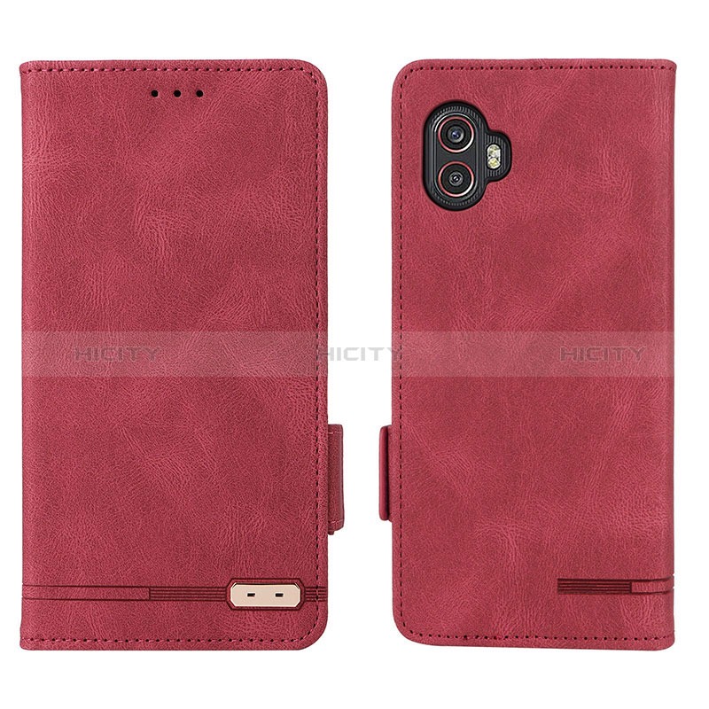 Funda de Cuero Cartera con Soporte Carcasa L03Z para Samsung Galaxy XCover 6 Pro 5G