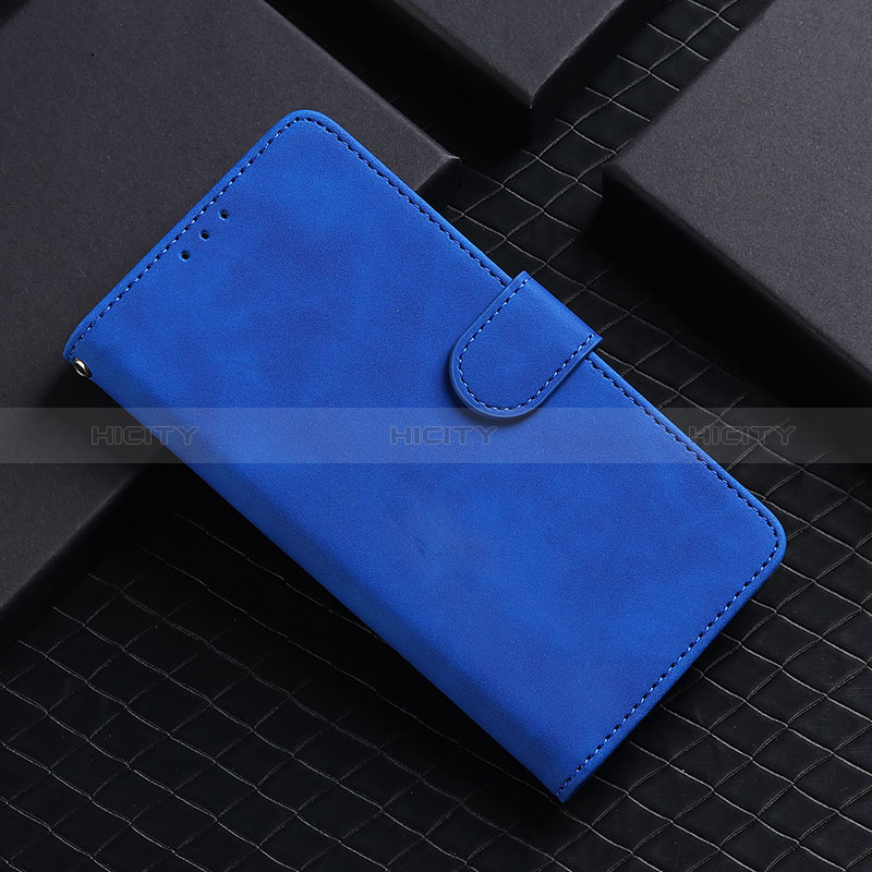 Funda de Cuero Cartera con Soporte Carcasa L03Z para Xiaomi Mi 10T 5G Azul