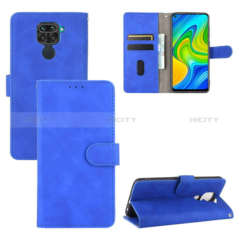 Funda de Cuero Cartera con Soporte Carcasa L03Z para Xiaomi Redmi Note 9