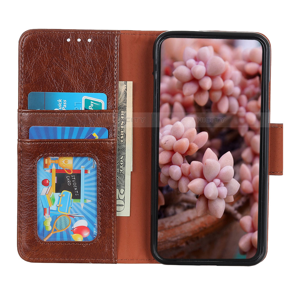 Funda de Cuero Cartera con Soporte Carcasa L04 para Alcatel 3L