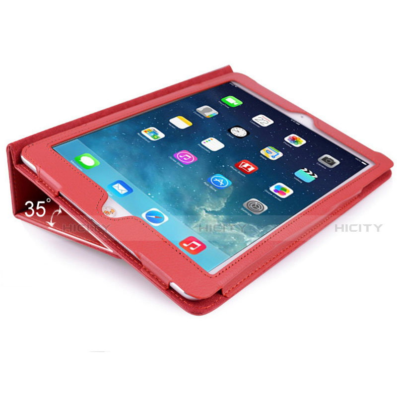 Funda de Cuero Cartera con Soporte Carcasa L04 para Apple iPad 10.2 (2020)