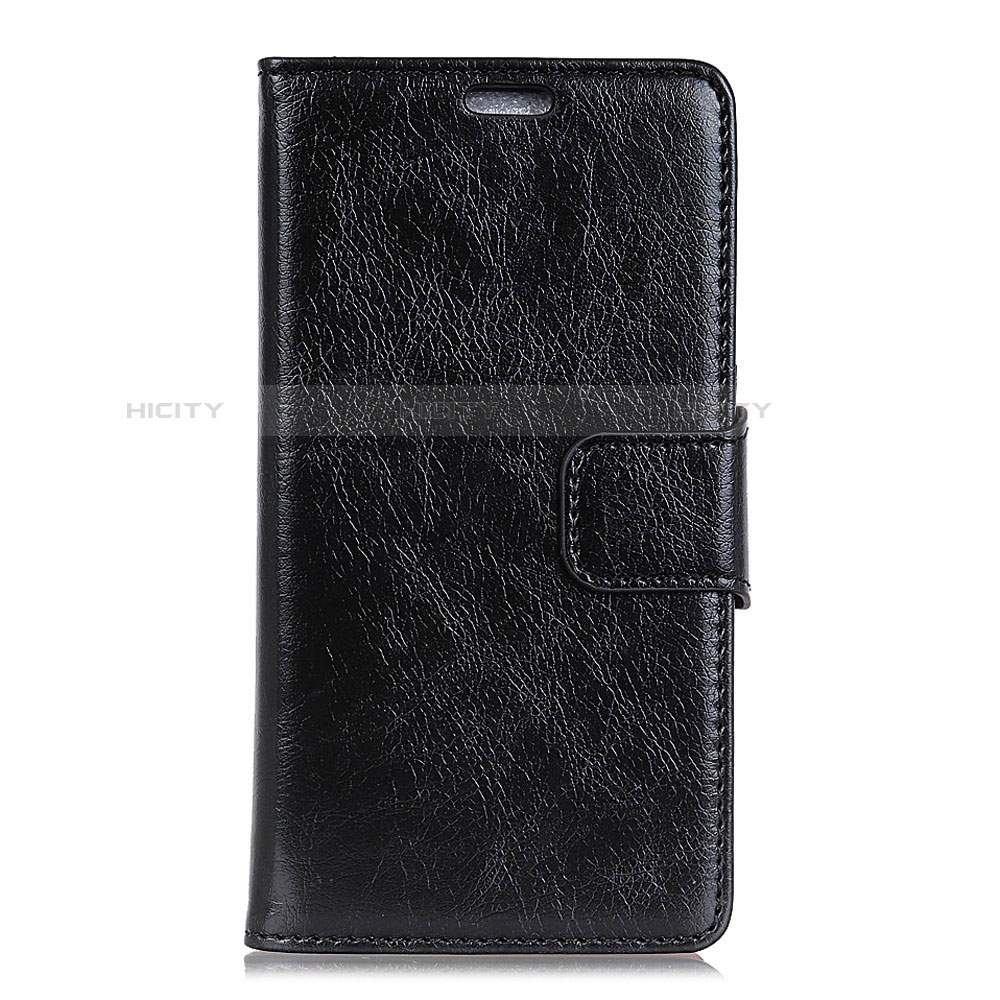 Funda de Cuero Cartera con Soporte Carcasa L04 para Asus ZenFone Live L1 ZA551KL Negro