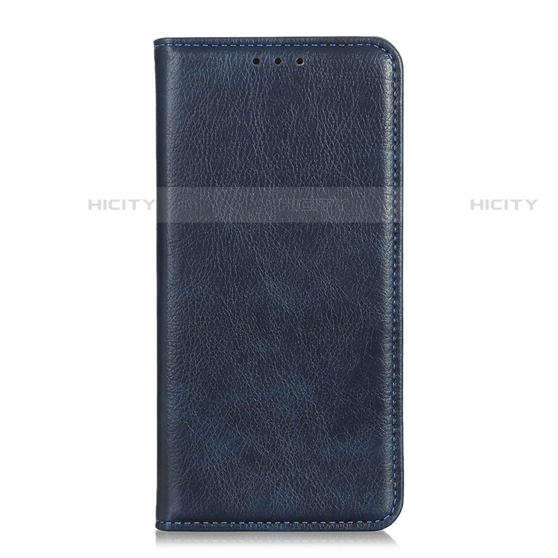 Funda de Cuero Cartera con Soporte Carcasa L04 para HTC U19E Azul