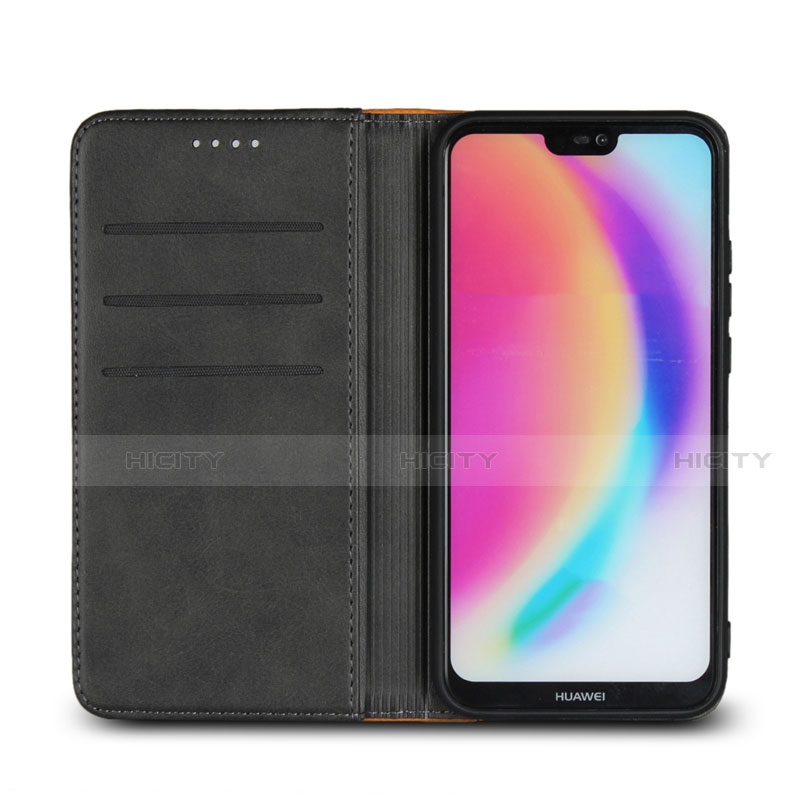 Funda de Cuero Cartera con Soporte Carcasa L04 para Huawei Nova 3e