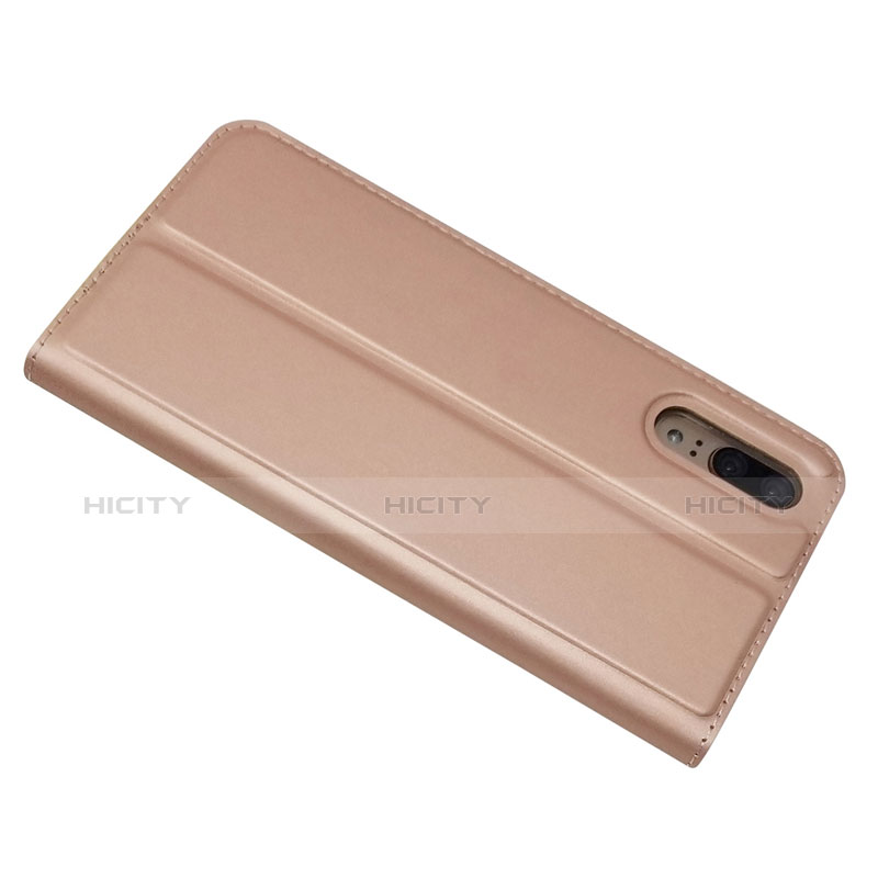 Funda de Cuero Cartera con Soporte Carcasa L04 para Huawei P20