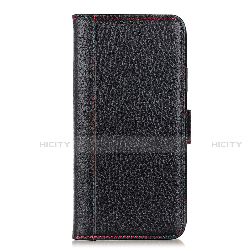 Funda de Cuero Cartera con Soporte Carcasa L04 para Huawei P40 Lite E Negro