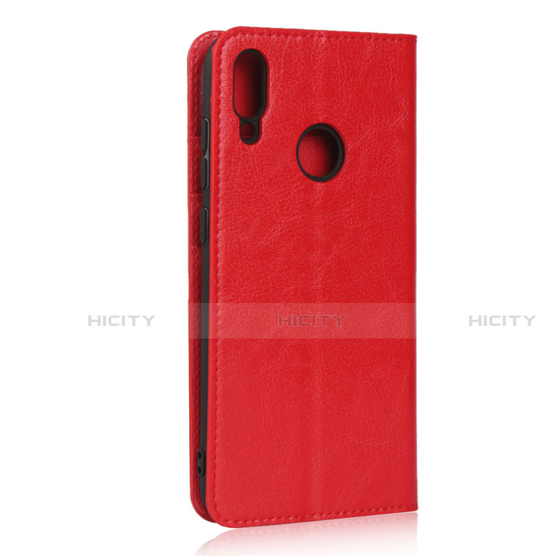 Funda de Cuero Cartera con Soporte Carcasa L04 para Huawei Y7 Pro (2019)