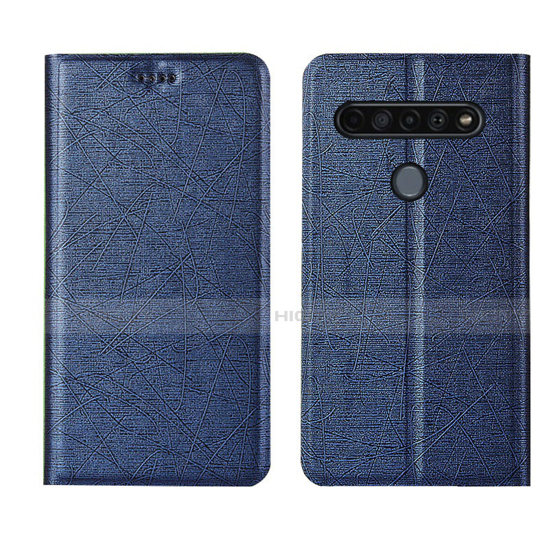 Funda de Cuero Cartera con Soporte Carcasa L04 para LG K61