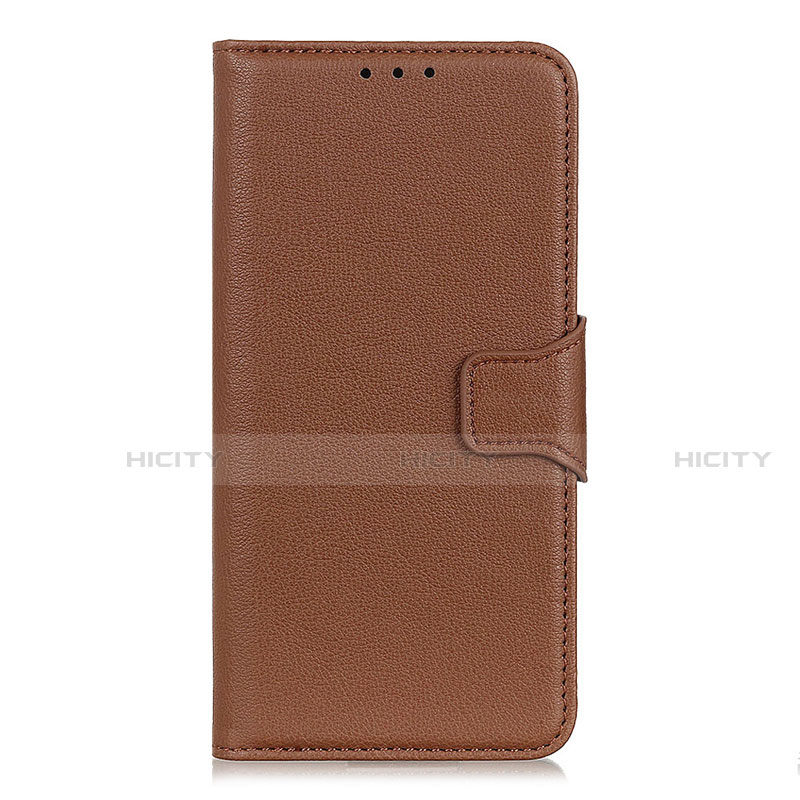 Funda de Cuero Cartera con Soporte Carcasa L04 para LG Velvet 4G Marron