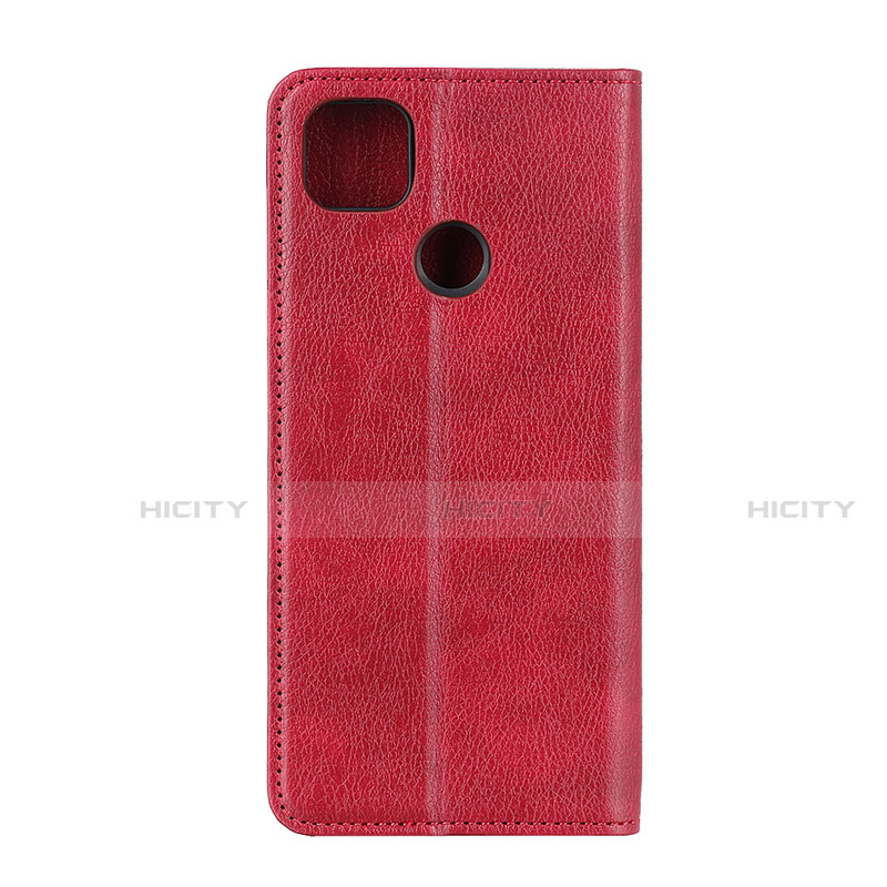 Funda de Cuero Cartera con Soporte Carcasa L04 para Motorola Moto G9 Power