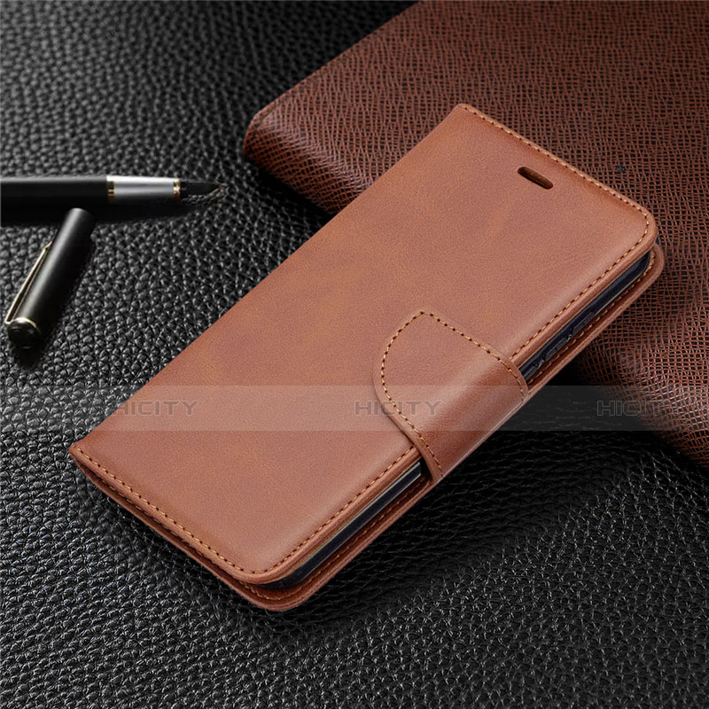 Funda de Cuero Cartera con Soporte Carcasa L04 para Nokia 1.3 Marron