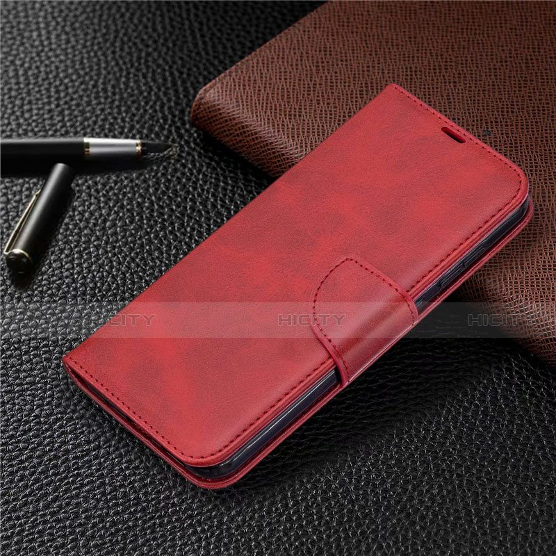 Funda de Cuero Cartera con Soporte Carcasa L04 para Nokia 2.3 Rojo