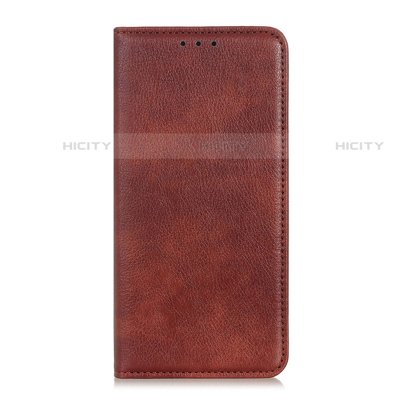 Funda de Cuero Cartera con Soporte Carcasa L04 para OnePlus 7T Marron