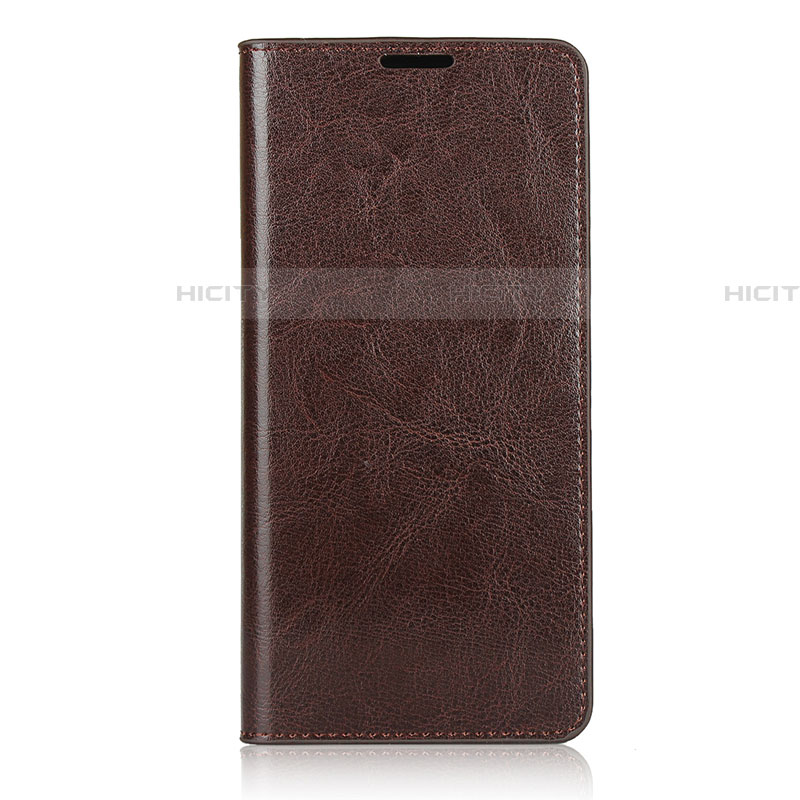 Funda de Cuero Cartera con Soporte Carcasa L04 para Samsung Galaxy A71 5G Marron