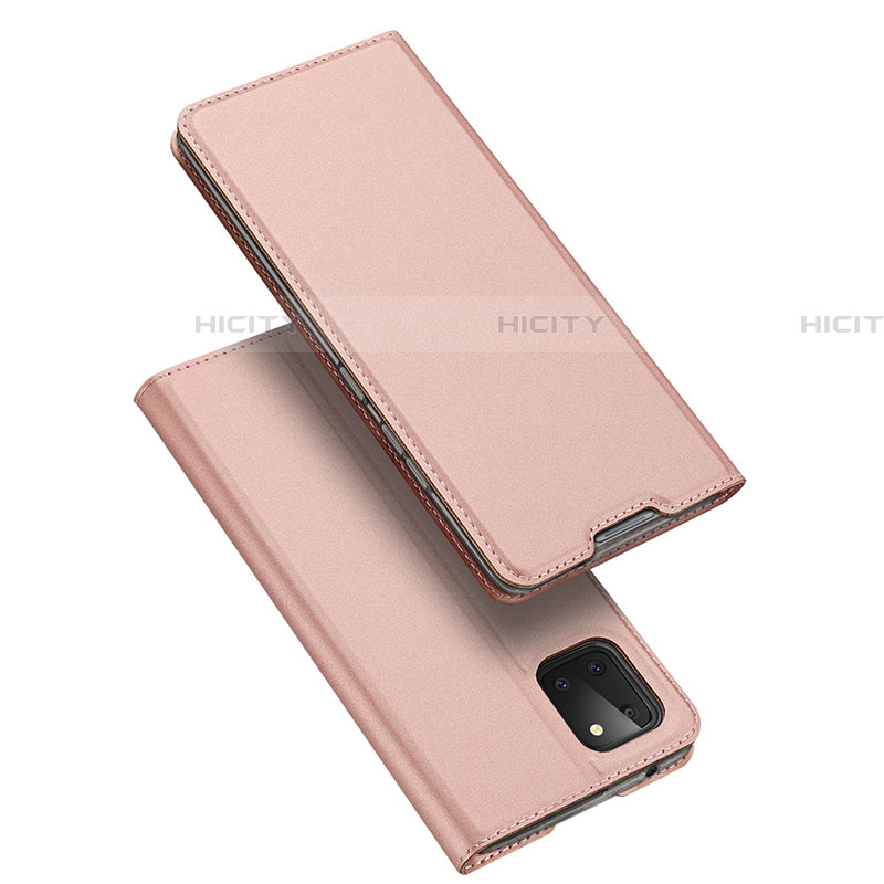 Funda de Cuero Cartera con Soporte Carcasa L04 para Samsung Galaxy A81