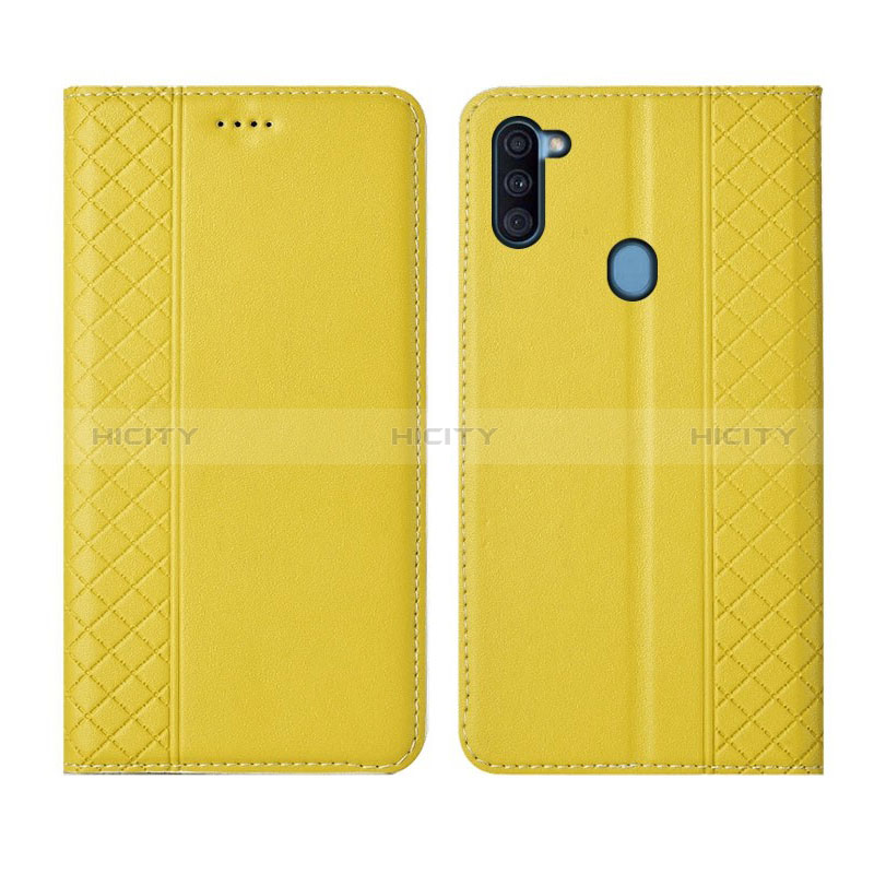 Funda de Cuero Cartera con Soporte Carcasa L04 para Samsung Galaxy M11