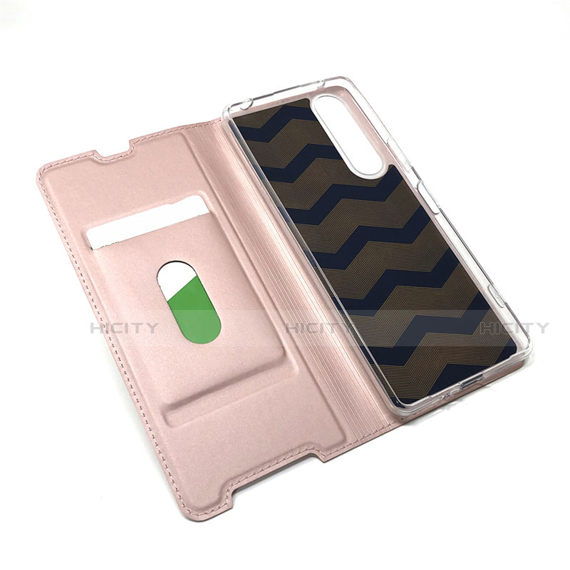 Funda de Cuero Cartera con Soporte Carcasa L04 para Sony Xperia 1 II