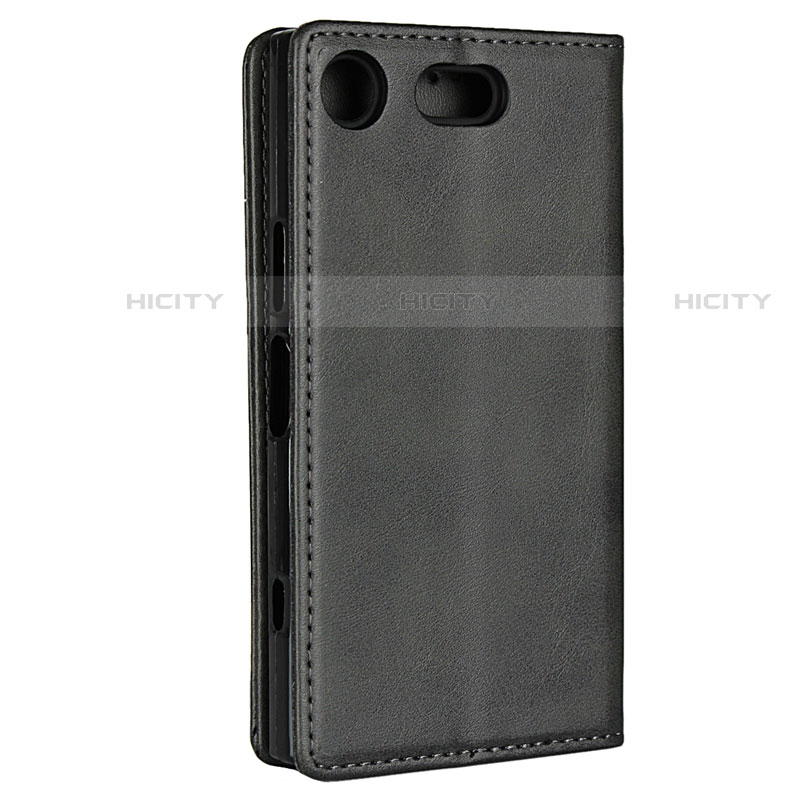 Funda de Cuero Cartera con Soporte Carcasa L04 para Sony Xperia XZ1 Compact