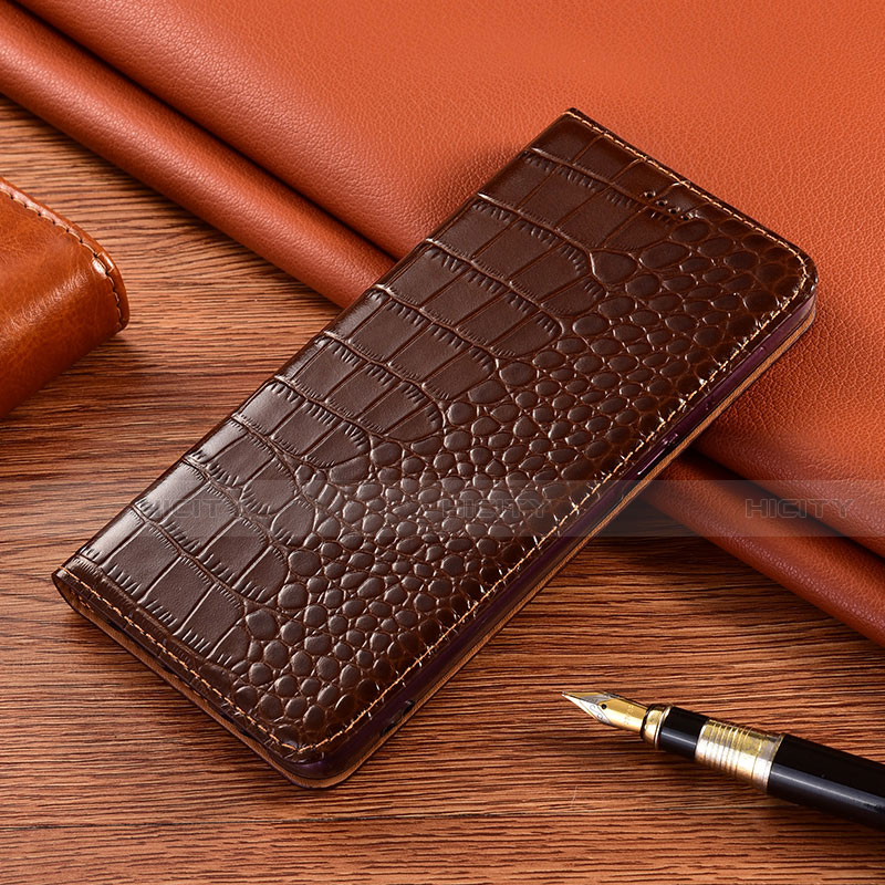 Funda de Cuero Cartera con Soporte Carcasa L04 para Xiaomi Mi 11 5G Marron