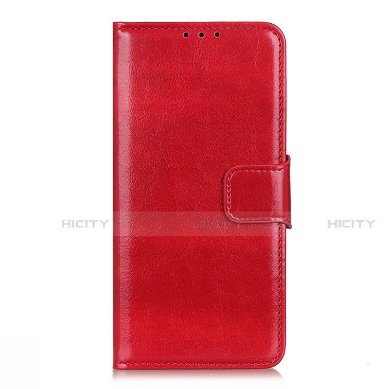Funda de Cuero Cartera con Soporte Carcasa L04 para Xiaomi Mi Note 10 Lite Rojo