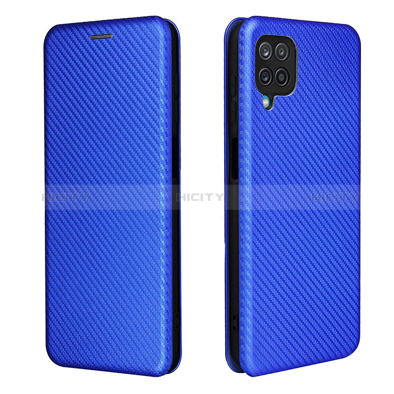 Funda de Cuero Cartera con Soporte Carcasa L04Z para Samsung Galaxy A12 5G
