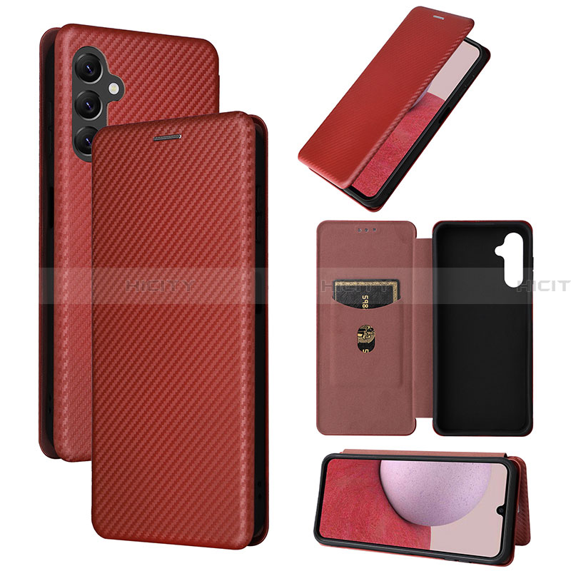 Funda de Cuero Cartera con Soporte Carcasa L04Z para Samsung Galaxy A14 5G