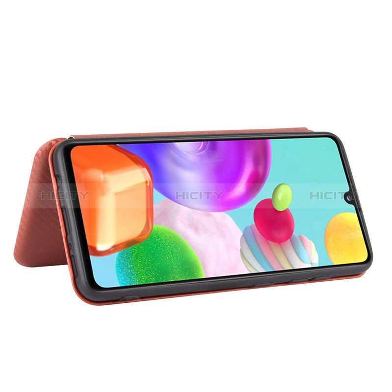 Funda de Cuero Cartera con Soporte Carcasa L04Z para Samsung Galaxy A41