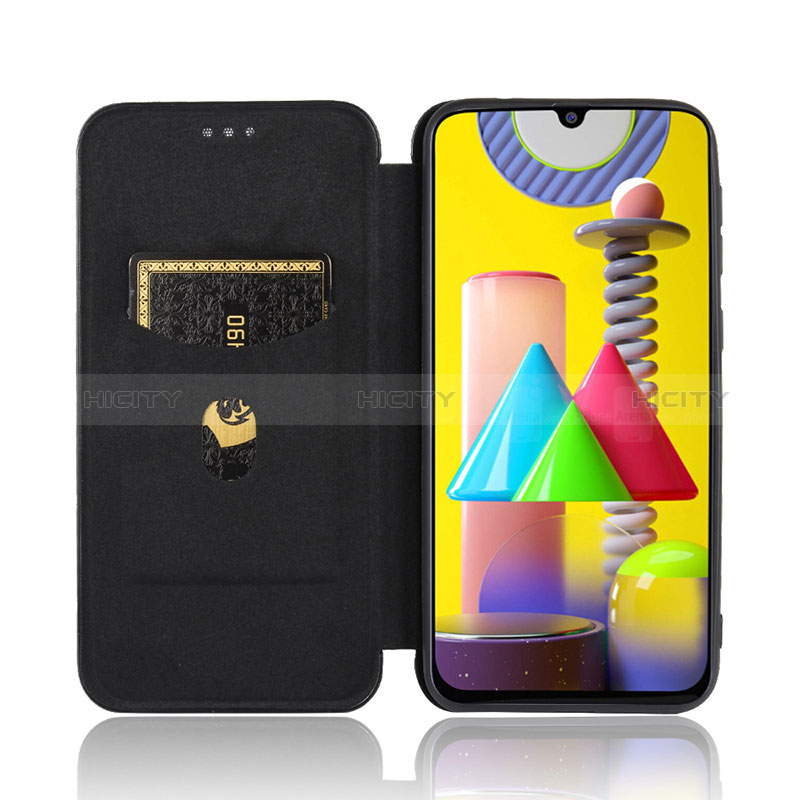 Funda de Cuero Cartera con Soporte Carcasa L04Z para Samsung Galaxy M31