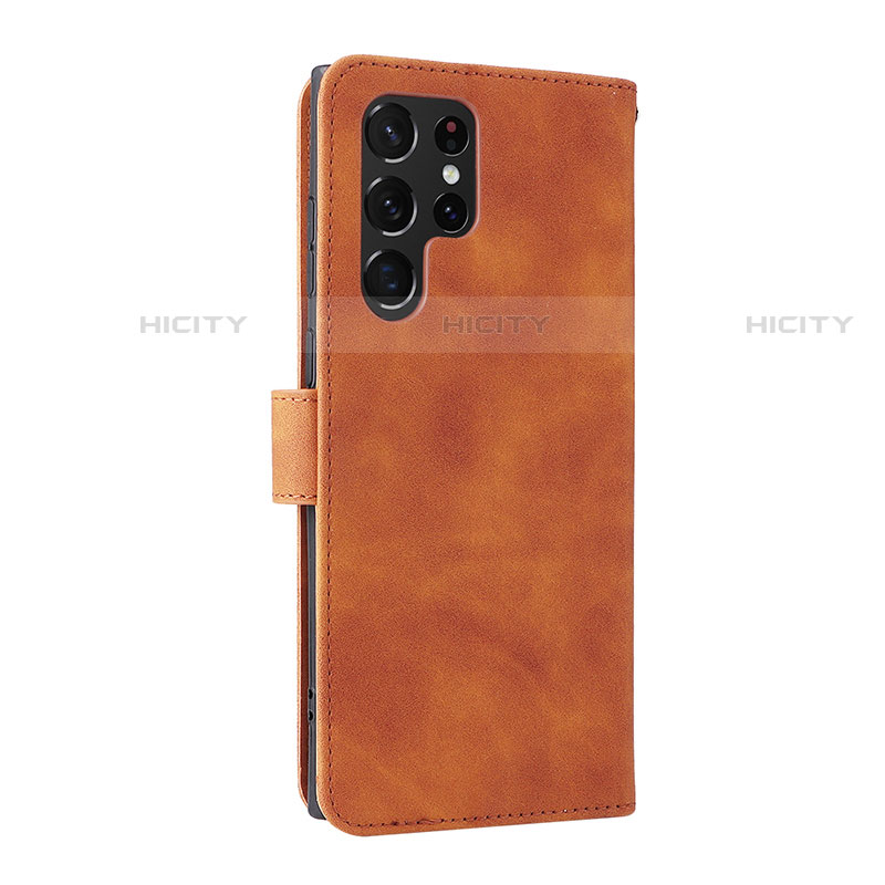 Funda de Cuero Cartera con Soporte Carcasa L04Z para Samsung Galaxy S21 Ultra 5G