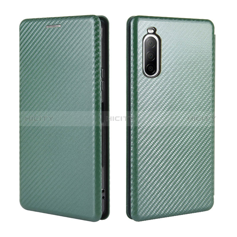 Funda de Cuero Cartera con Soporte Carcasa L04Z para Sony Xperia 10 II