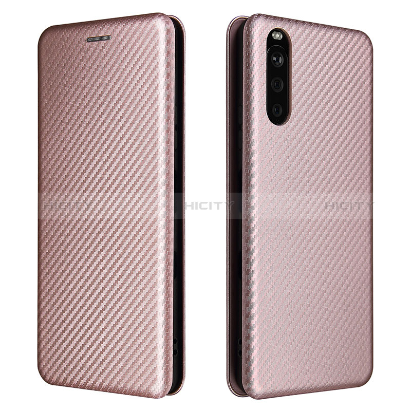 Funda de Cuero Cartera con Soporte Carcasa L04Z para Sony Xperia 10 III