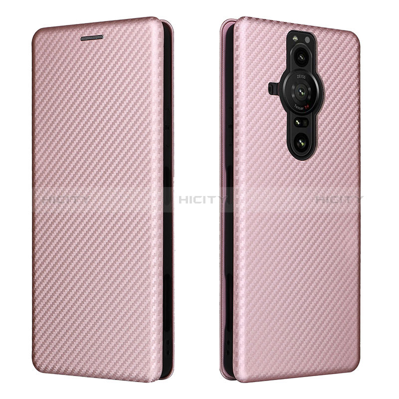 Funda de Cuero Cartera con Soporte Carcasa L04Z para Sony Xperia PRO-I