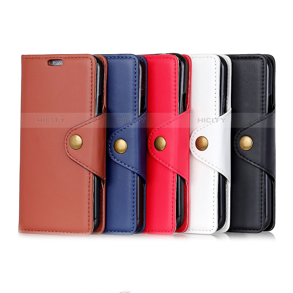 Funda de Cuero Cartera con Soporte Carcasa L05 para Alcatel 1X (2019)