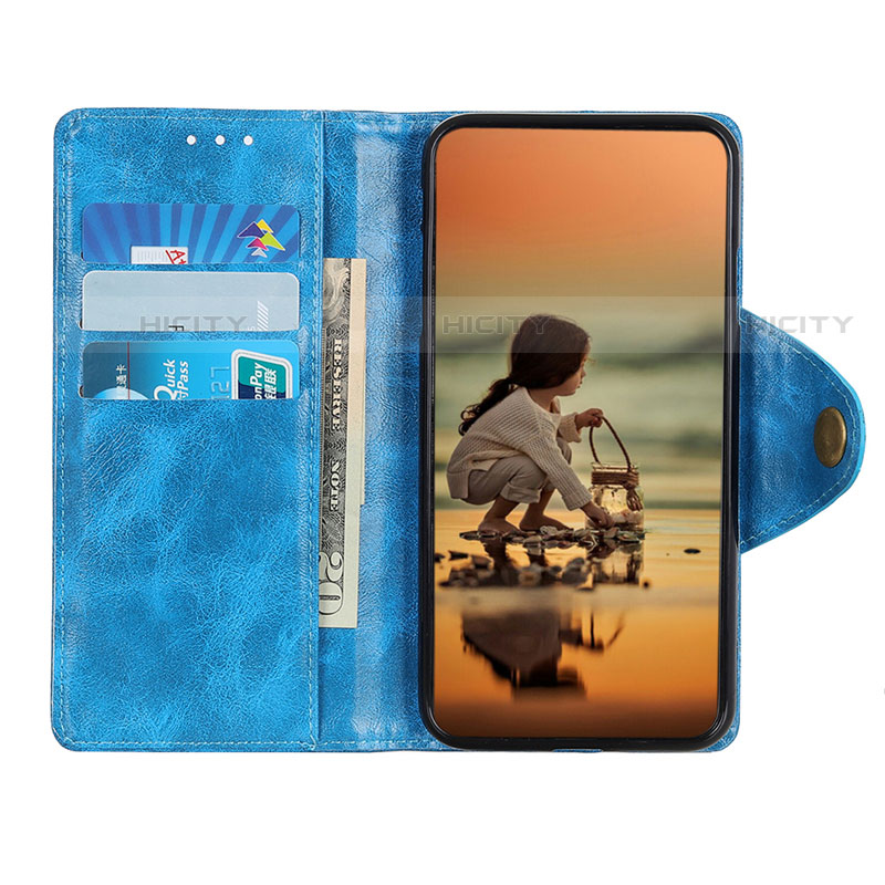 Funda de Cuero Cartera con Soporte Carcasa L05 para Alcatel 3X