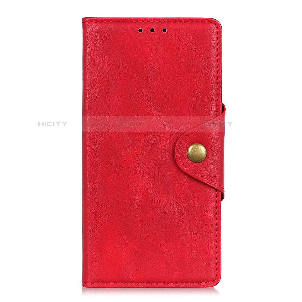 Funda de Cuero Cartera con Soporte Carcasa L05 para HTC Desire 19 Plus Rojo