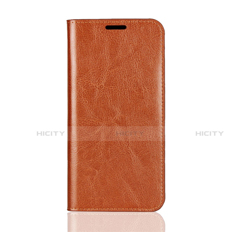 Funda de Cuero Cartera con Soporte Carcasa L05 para Huawei Mate 20 Lite Naranja