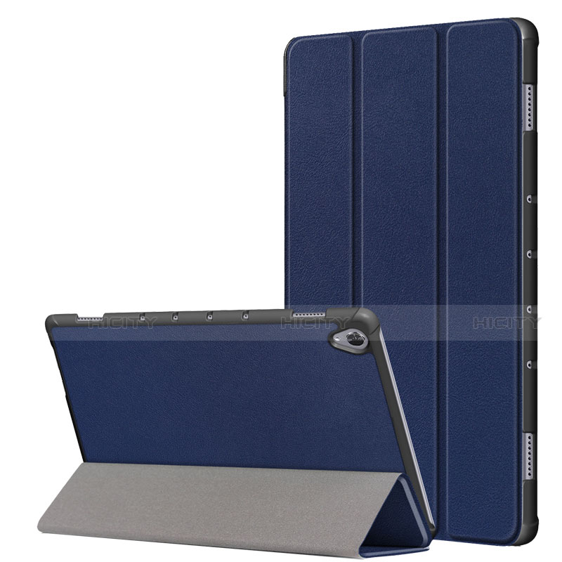 Funda de Cuero Cartera con Soporte Carcasa L05 para Huawei MatePad 10.8 Azul