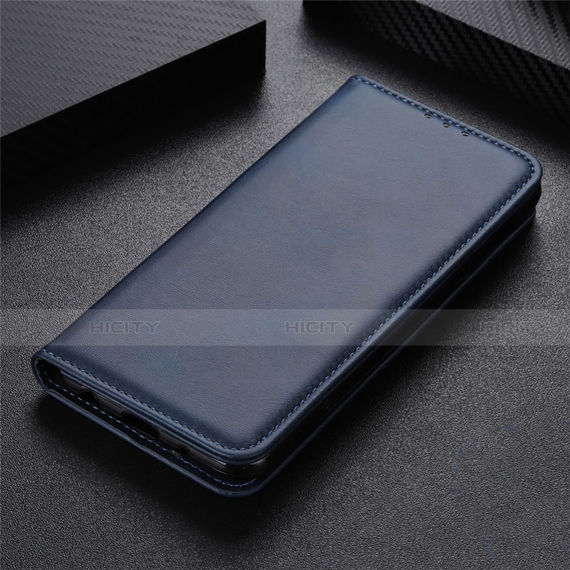 Funda de Cuero Cartera con Soporte Carcasa L05 para LG Stylo 6 Azul