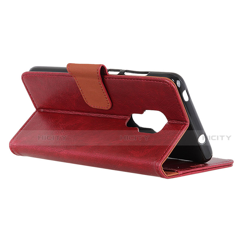 Funda de Cuero Cartera con Soporte Carcasa L05 para Motorola Moto G9 Play