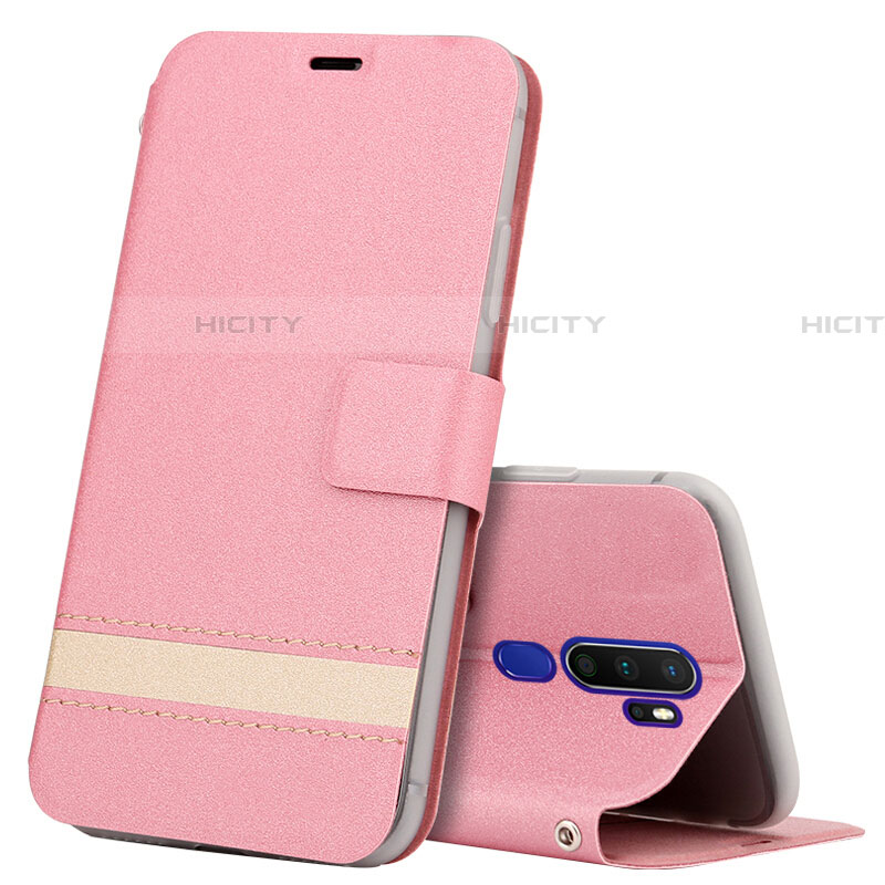 Funda de Cuero Cartera con Soporte Carcasa L05 para Oppo A11X