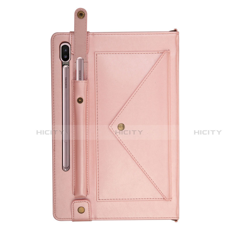 Funda de Cuero Cartera con Soporte Carcasa L05 para Samsung Galaxy Tab S6 10.5 SM-T860