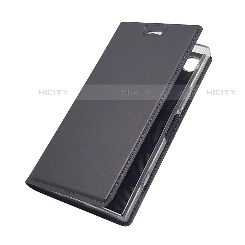 Funda de Cuero Cartera con Soporte Carcasa L05 para Sony Xperia XZ1 Compact