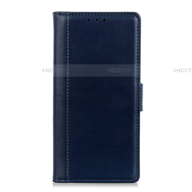 Funda de Cuero Cartera con Soporte Carcasa L05 para Xiaomi Mi 10 Lite Azul