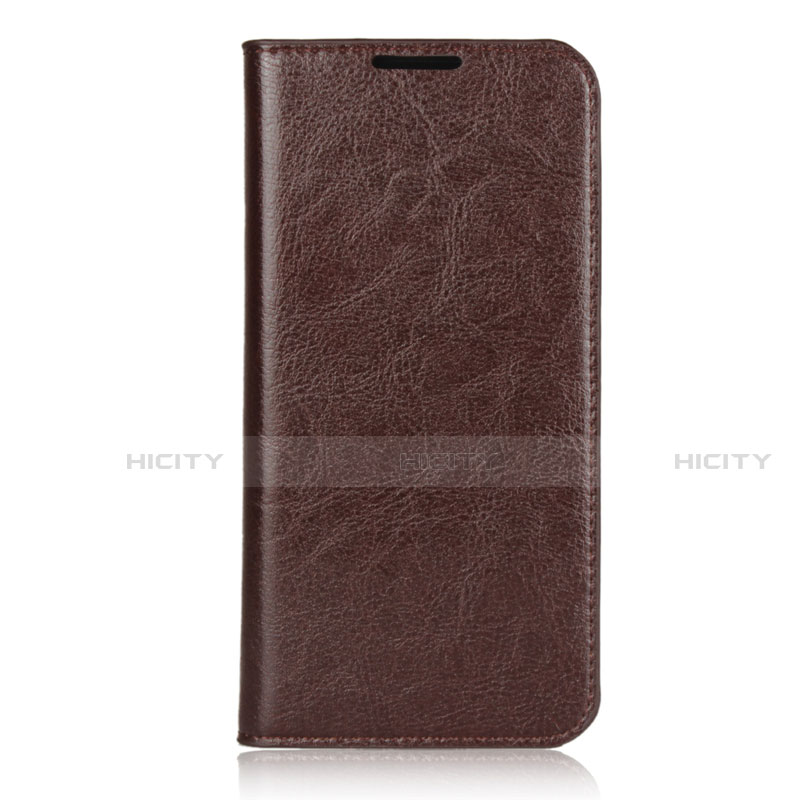 Funda de Cuero Cartera con Soporte Carcasa L05 para Xiaomi Redmi Note 7 Pro Marron